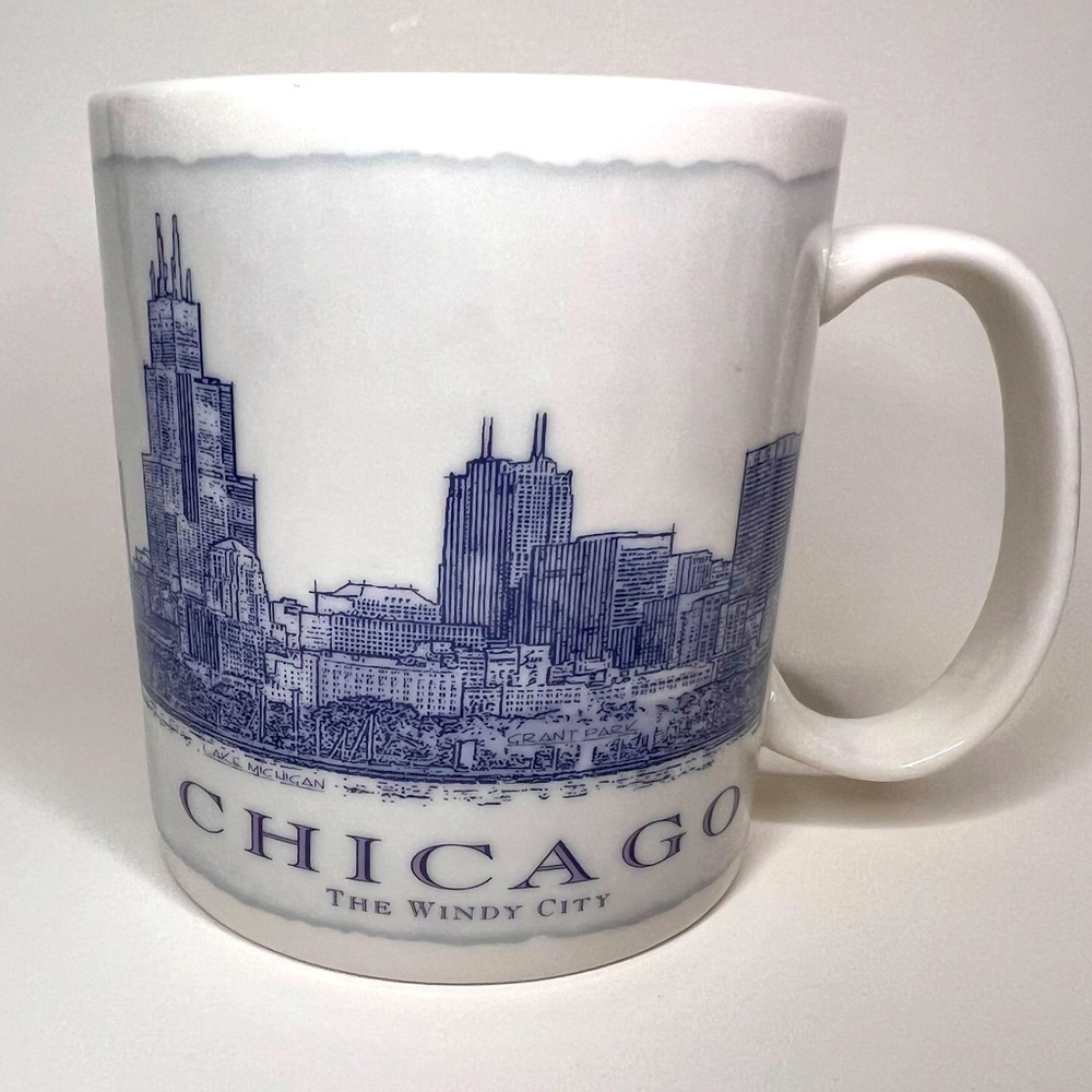 Starbucks Architecture Series Chicago Mug 18oz 2008